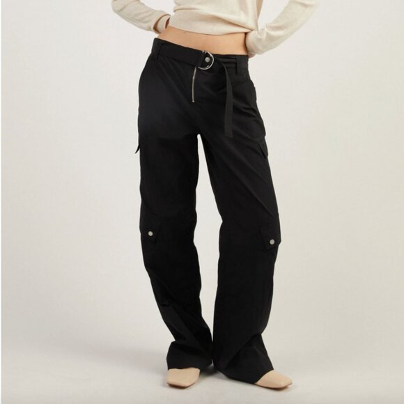 OAK + FORT Nylon Cargo Pant - NWT - Picture 1 of 4
